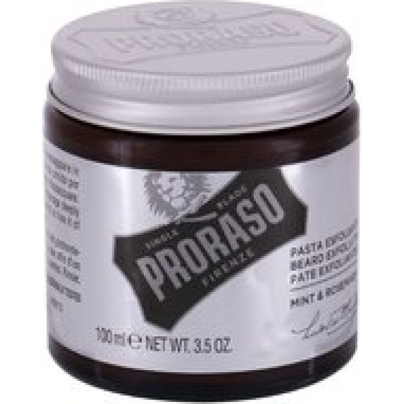 Proraso Mint & Rosemary Beard Exfoliating Paste Peeling - Peeling cleansing paste for beard and skin