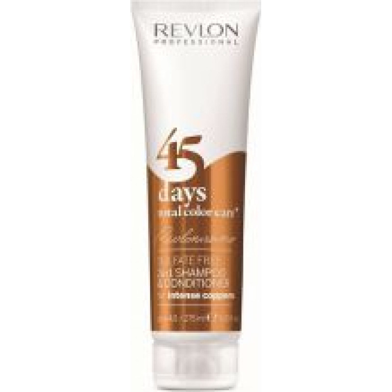 Revlon Professional 45 days total Color Care Shampoo & Conditioner Intense Coppers - shampoo and conditioner for intensive copper shades