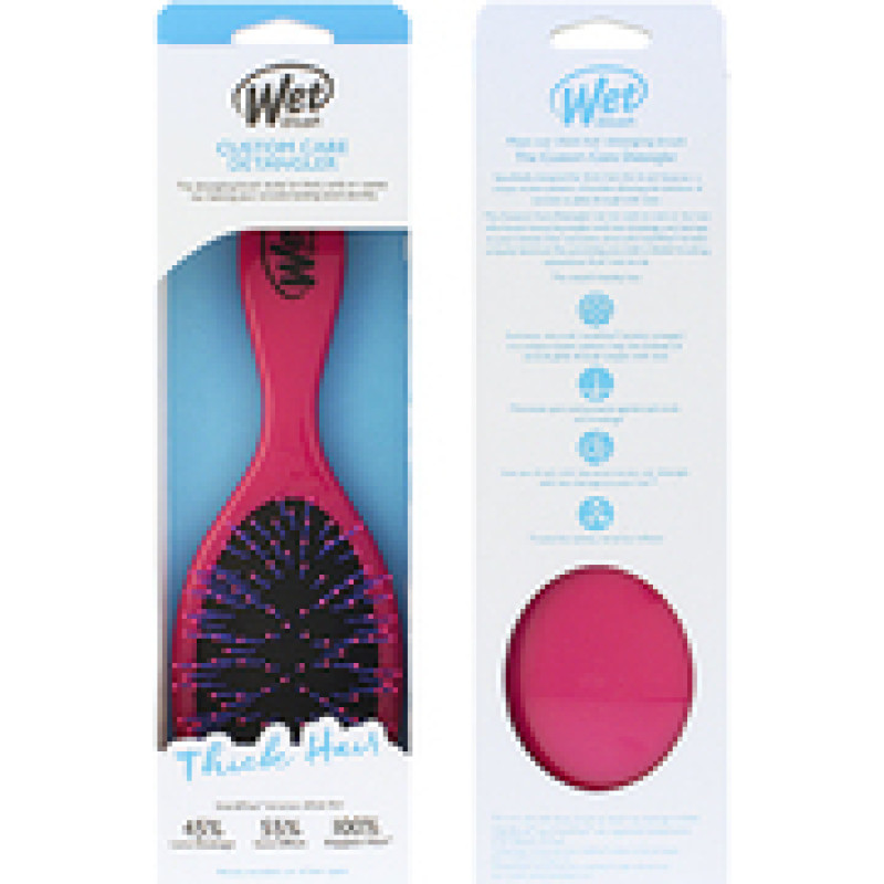 Wet Brush Custom Care Thick Hair Detangler Pink