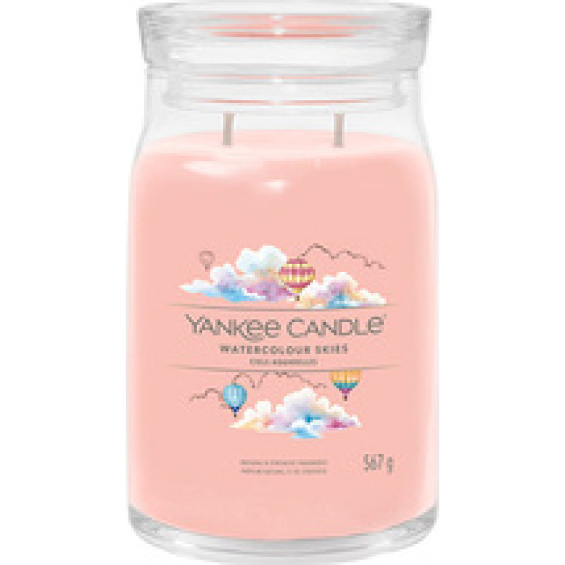 Yankee Candle Watercolor Skies Signature Candle