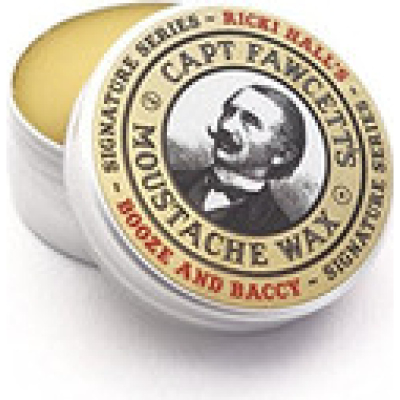 Captain Fawcett Ricki Hall`s Booze & Baccy Mustache Wax - Mustache Wax