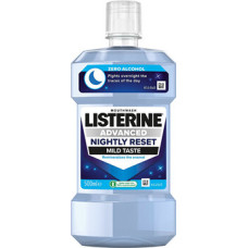 Listerine Advanced Nightly Reset Mild Taste Mouthwash - &Uacute;stn&iacute; voda