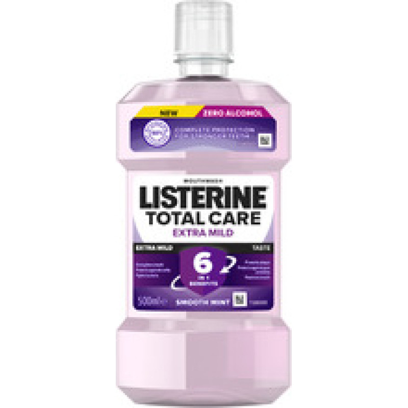 Listerine Total Care Extra Mild Taste Smooth Mint