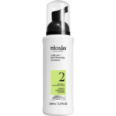 Nioxin System 2 Scalp & Hair Treatment - Bezoplachov&aacute; p&eacute;če pro pokožku nebarven&yacute;ch, m&iacute;rně ř&iacute;dnouc&iacute;ch vlasů