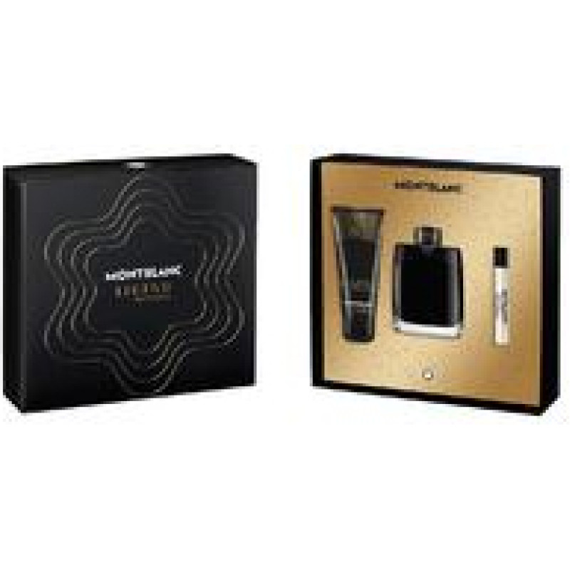 Mont Blanc Legend Gift set EDP 100 ml, shower gel 100 ml and miniature EDP 7.5 ml