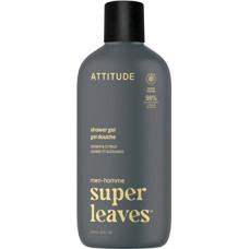Attitude Super Leaves Amber & Citrus Shower Gel - P&aacute;nsk&yacute; sprchov&yacute; gel