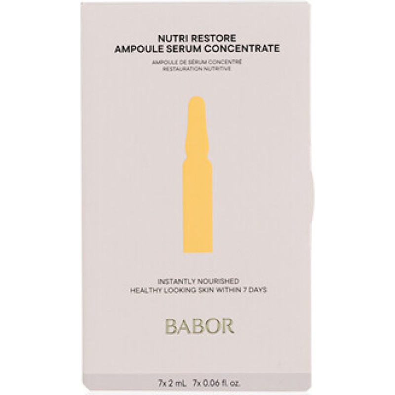 Babor Nutri Restore Ampoule Serum Concentrate - Regeneračn&iacute; pleťov&eacute; ampule