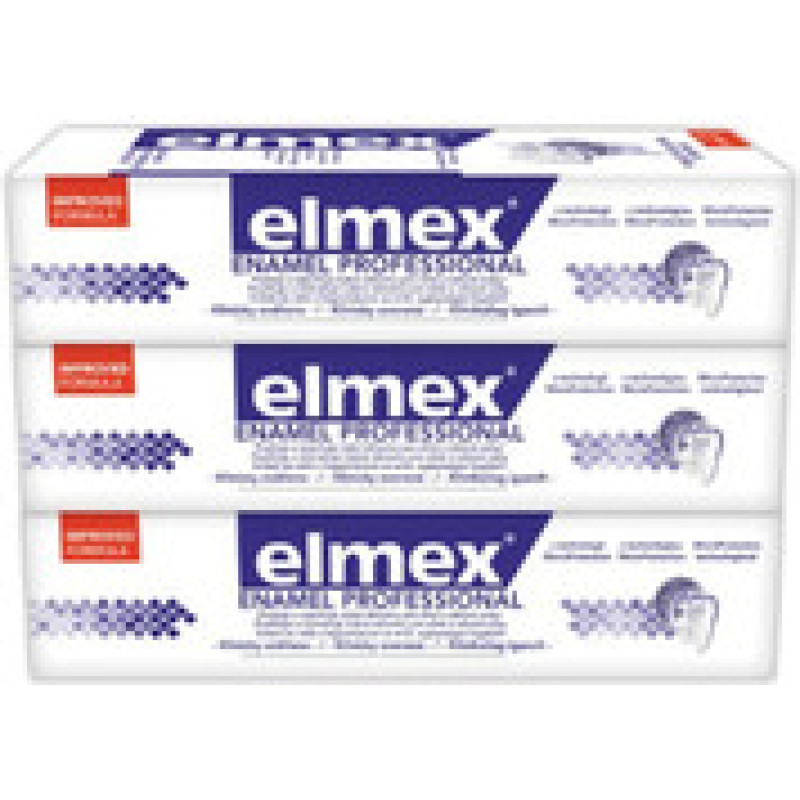 Elmex Dental Enamel Professional Toothpaste (3 pcs) - Toothpaste