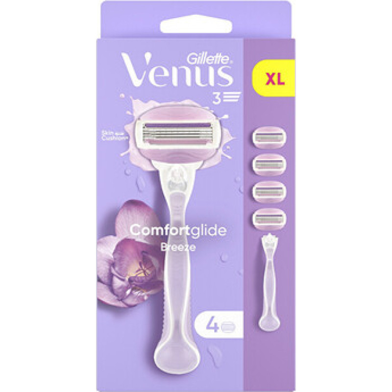 Gillette Venus Comfortglide Breeze - Holic&iacute; strojek + 4 hlavice