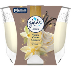 Glade Vanilla Cream Cookies Candle - Vonn&aacute; sv&iacute;čka