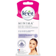 Veet Hypoallergenic wax strips for face Minima 20 pcs