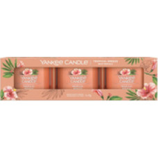 Yankee Candle Tropical Breeze Set of votive candles in glass