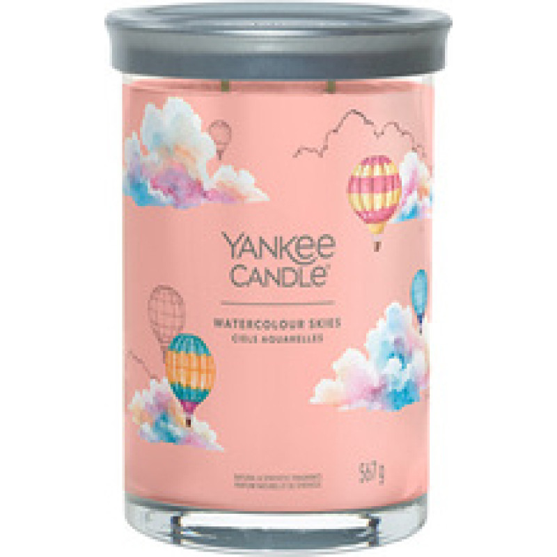 Yankee Candle Watercolor Skies Signature Tumbler Candle