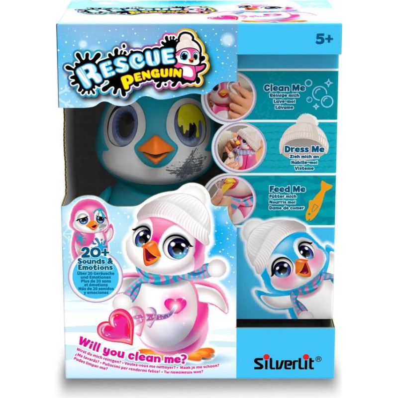 Interaktīvs komplekts Silverlit Glābiet pingvīnu