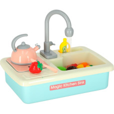 Bērnu izlietne ar piederumiem XXL zila