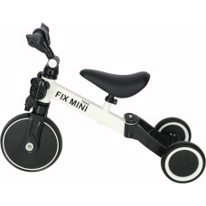 Trike Fix Mini distanču trīsritenis 3in1 ar pedāļiem balts