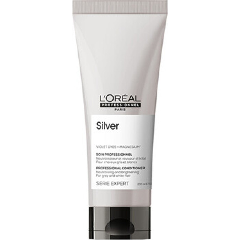 L&acute;or&eacute;al Professionnel S&eacute;rie Expert Silver Conditioner silver and gray hair