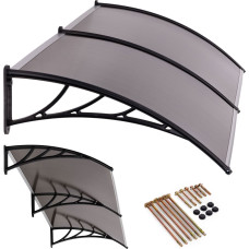 Multigarden Daszek nad drzwi 200x100 cm zadaszenie osłona poliwęglan podw&oacute;jny MultiGarden