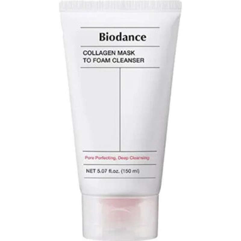 Biodance Collagen Mask To Foam Cleanser - Čistic&iacute; maska a pěna 2v1