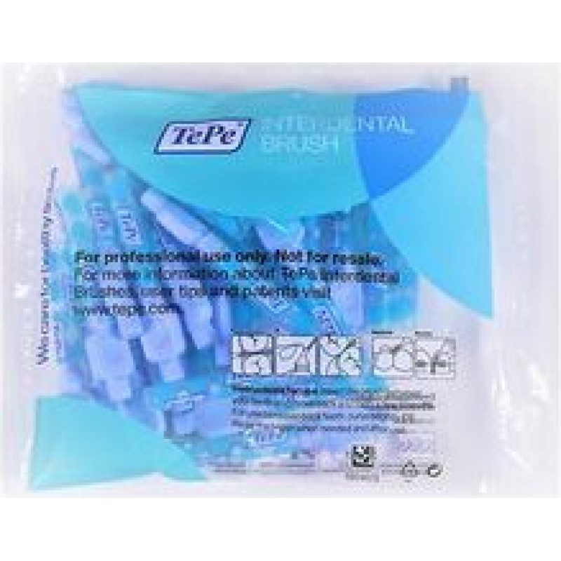 Tepe Interdental Brush Extra Soft (0.6 mm blue 25 pcs) - Very fine interdental brushes