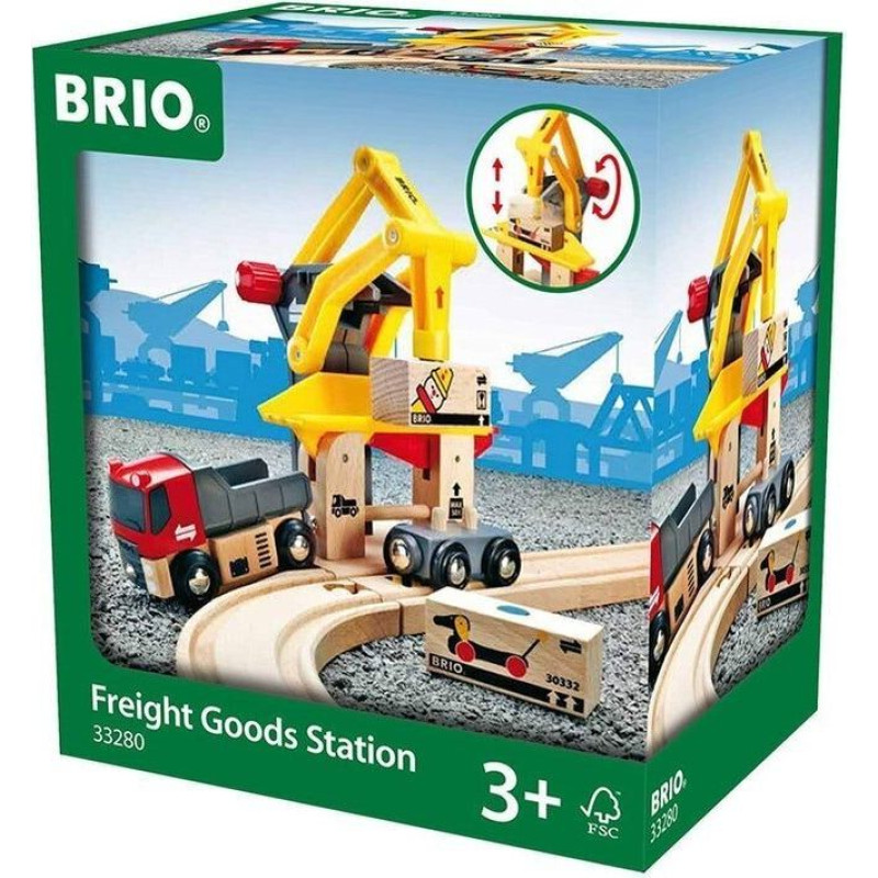 Brio World Kravu Celtnis - Piederums koka dzelzceļa trasei - Ravensburger - Jauktas dzimums no 3 gadiem - 33280