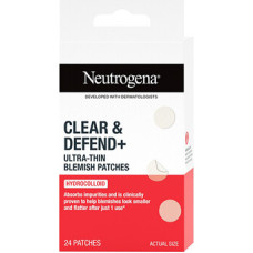 Neutrogena Clear & Defend+ Blemish Patches - Ultratenk&eacute; n&aacute;plasti na nedokonalosti pleti