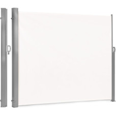 Multigarden Foldable awning 300x200 cm, side roller blind, garden screen for terrace, beige