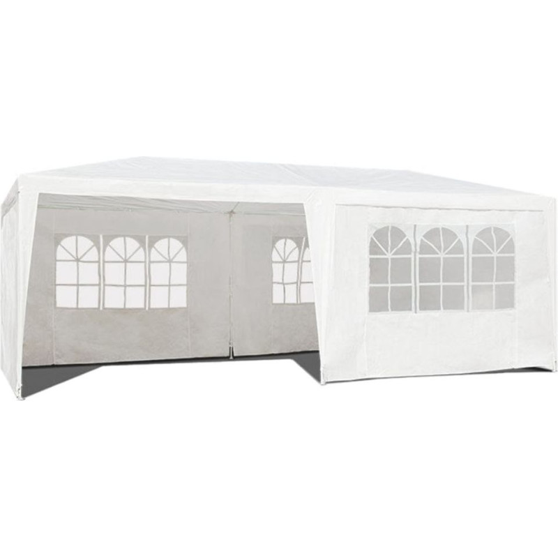 Multigarden Garden commercial pavilion tent, 3x6 m, 6 walls, white, MultiGarden