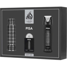 Lattafa Perfumes Pride Pisa D&aacute;rkov&aacute; sada EDP 100 ml, deospray 200 ml a EDP 20 ml