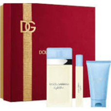 Dolce Gabbana Light Blue Gift set EDT 100 ml, body cream Light Blue 50 ml and miniature Light Blue EDT 10 ml