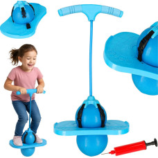 Bērnu pogo līdzsvara džemperis zils