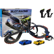 Sacīkšu trase ar automašīnām bērniem Lean Toys