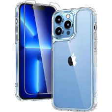 TAURI iPhone 13 Pro korpuss un ekrāna aizsargvāciņš