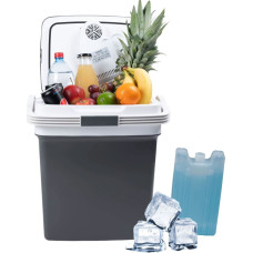 Longwell Industrial Ltd Portable car cooler, 29L, 220-240V DC12V, heating function, free insert, graphite
