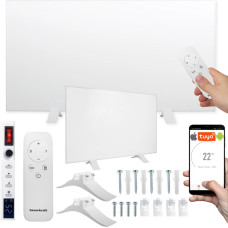 Bauerkraft Infrared Heater Heating Panel FIR 600W WiFi 60x100 cm