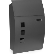 Modernhome Wall-mounted mailbox galvanized steel anthracite ModernHome