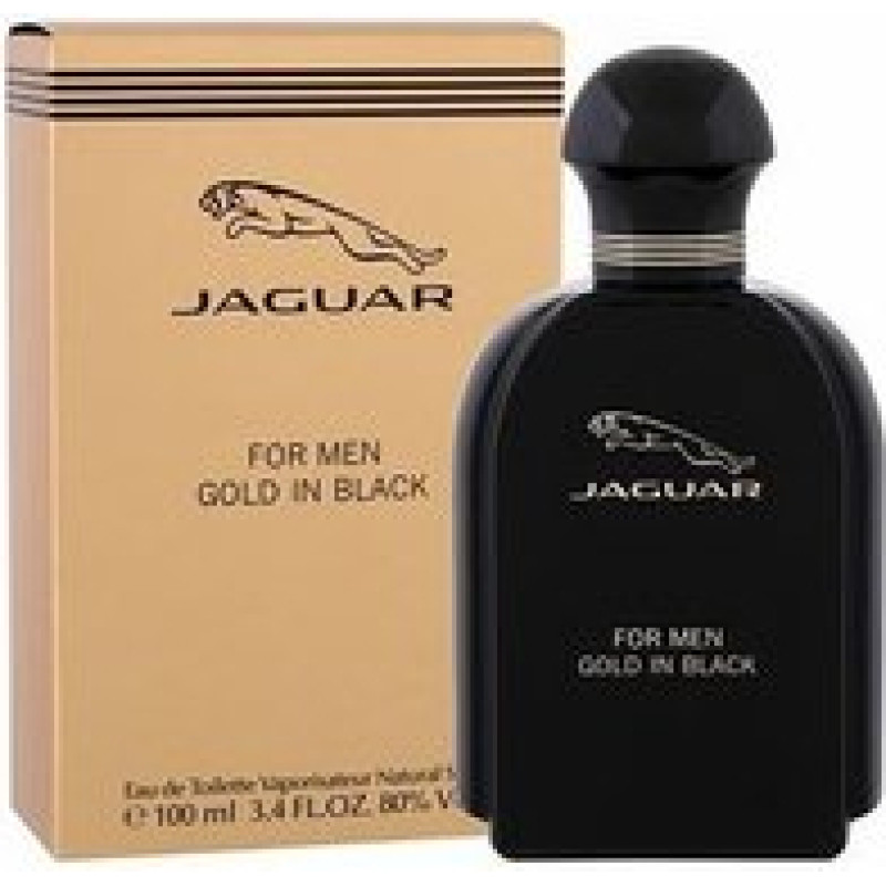 Jaguar Gold in Black EDT