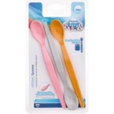 Canpol Babies First Feeding Spoons Girl - Sada plastov&yacute;ch lžiček pro děti