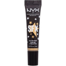 NYX SFX Glitter Paint - Třpytiv&aacute; barva na oči a obličej pro ženy 8 ml