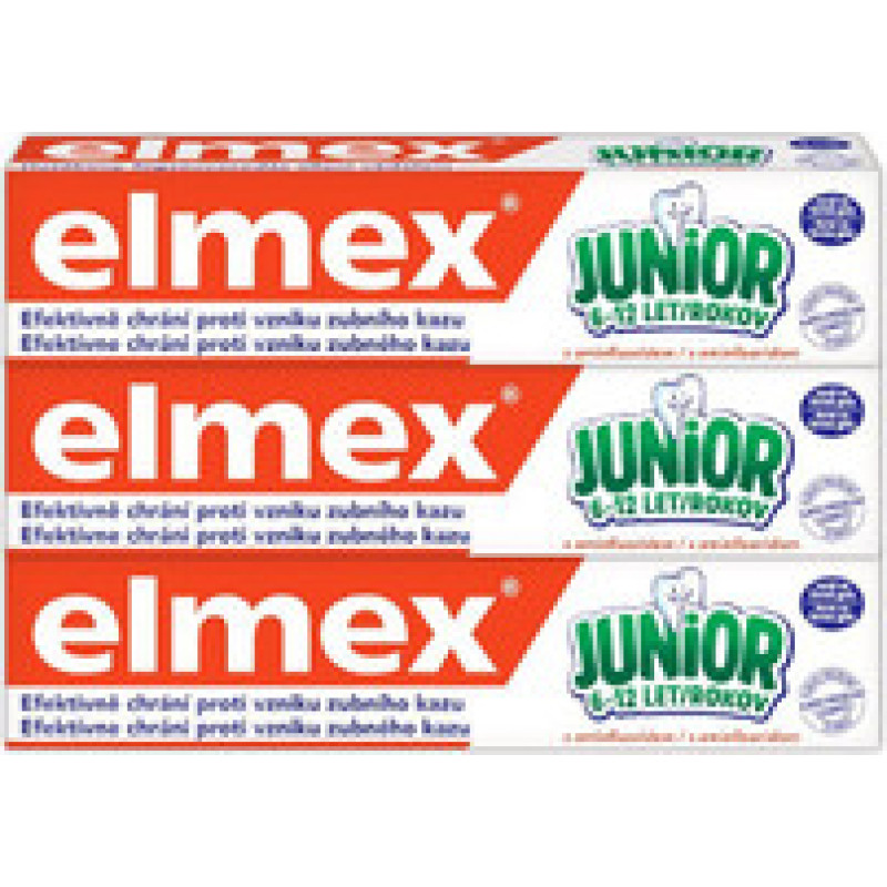 Elmex Junior Trio Toothpaste (3 pcs) - Children's toothpaste