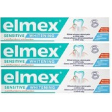 Elmex Sensitive Whitening (3 x 75 ml) - Whitening toothpaste for sensitive teeth