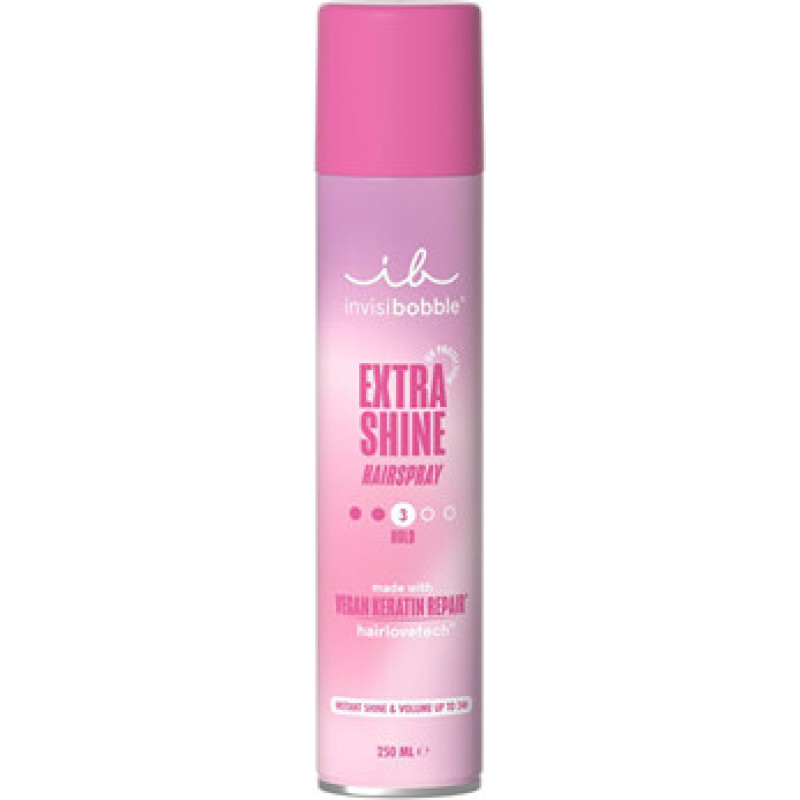 Invisibobble Extra Shine Hairspray - Lak na vlasy pro lesk vlasů