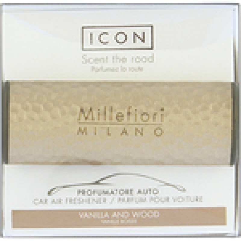 Millefiori Icon Scent the Road Metal Vanilla & Wood