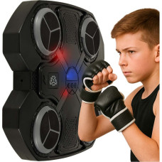 Bokss vairogs sienas treneris mūzika LED USB cimdi