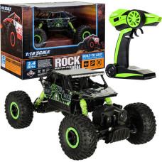 RC auto Rock Crawler HB 2.4GHz 1:18 zaļš
