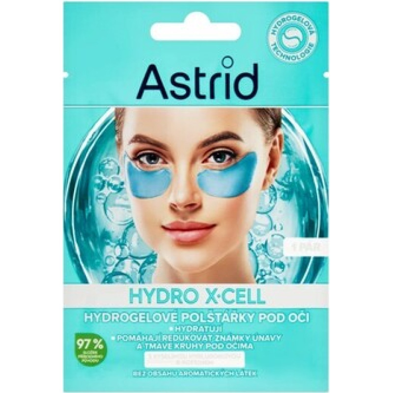 Astrid Hydro X-Cell - Hydrogelov&eacute; pol&scaron;t&aacute;řky pod oči