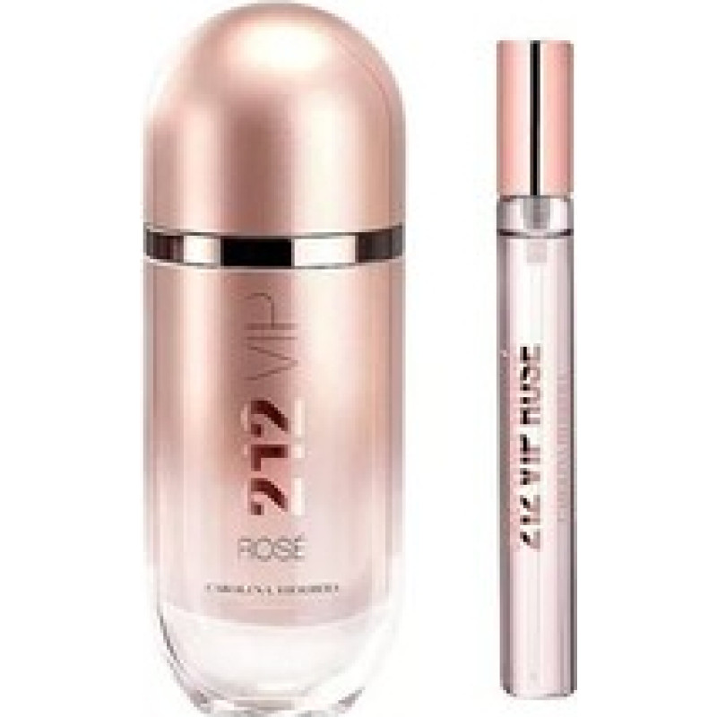 Carolina Herrera 212 VIP Rose D&aacute;rkov&aacute; sada EDP 80 ml a miniaturka EDP 10 ml