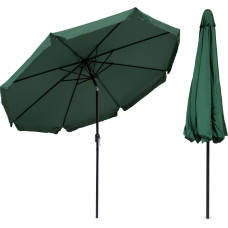 Multigarden Large Garden Parasol 3 m Tilted with Crank Green MultiGarden