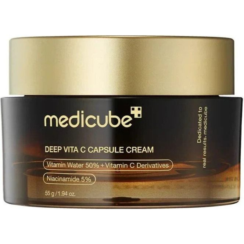 Krēms - Medicube - Deep Vita C kapsulu krēms - 55g - C vitamīns - jāņogas ekstrakts - niacinamīds