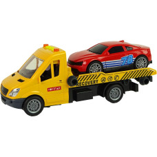 Rotaļu automašīnas Lean Toys, dzeltens, 2 d.